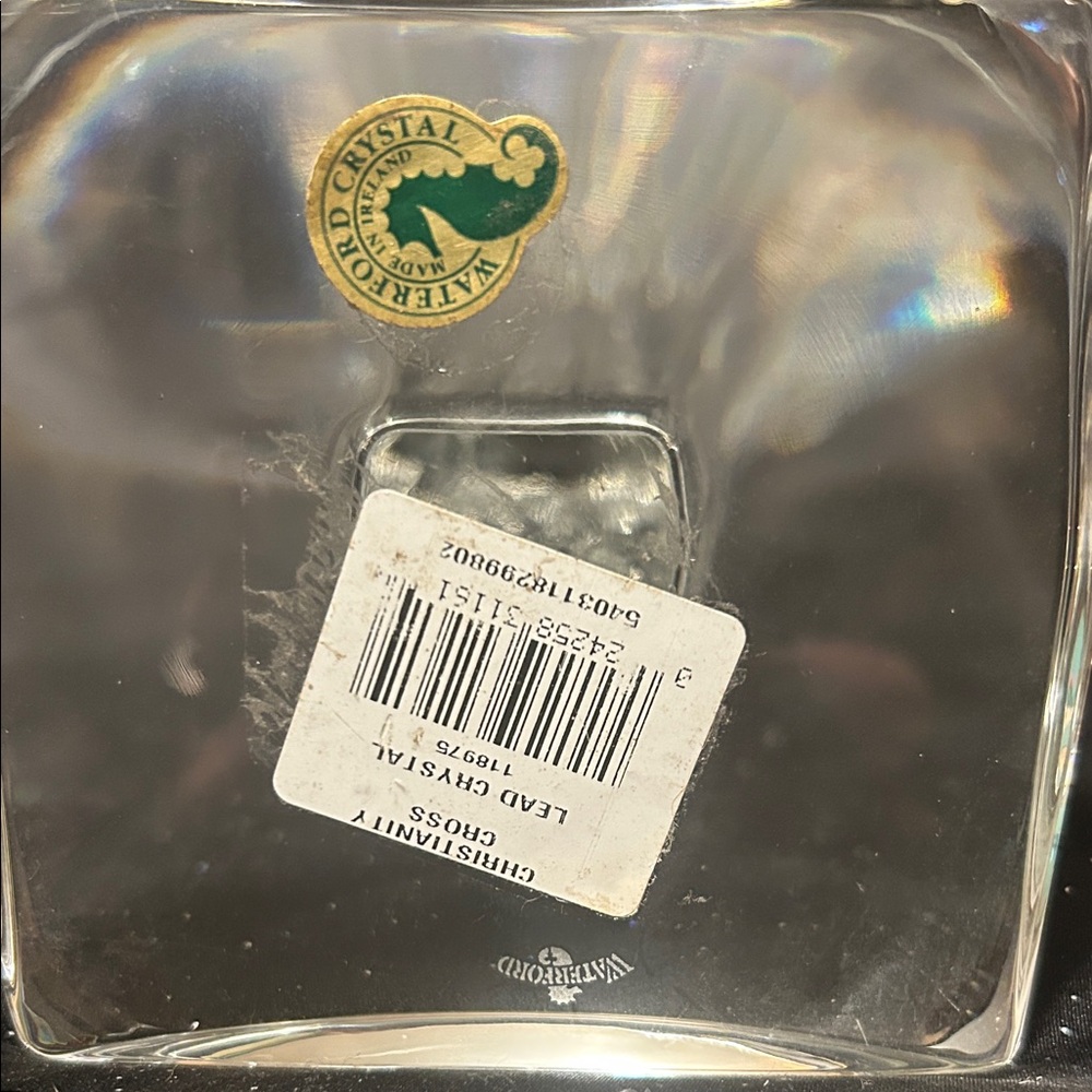 Waterford Clear Crystal Cross (LC) - Picture 5 of 11